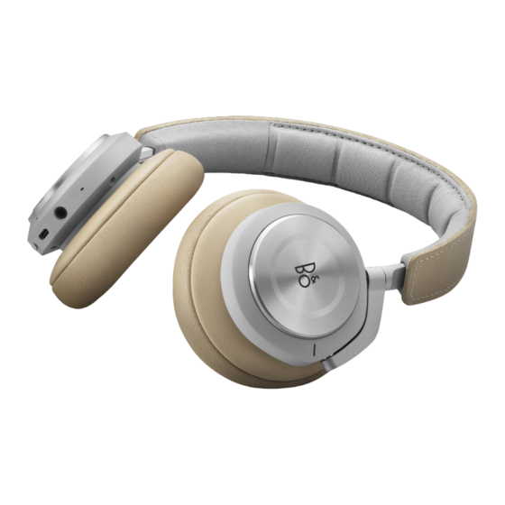 BeoPlay H9i Quick Start Manual
