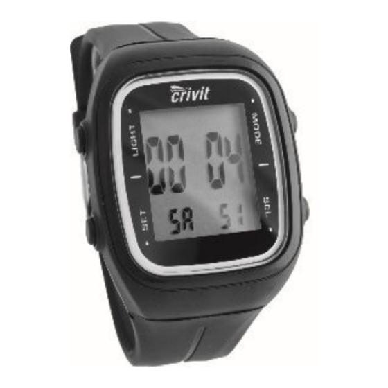 Crivit 277654 Usage And Safety Instructions