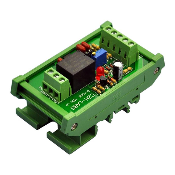 CZH-LABS D-1008 Quick Start Manual