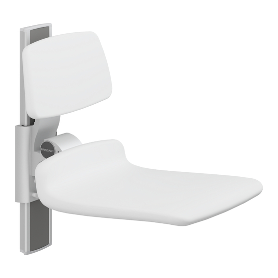 Pressalit Care PLUS R7424 Mounting Instruction