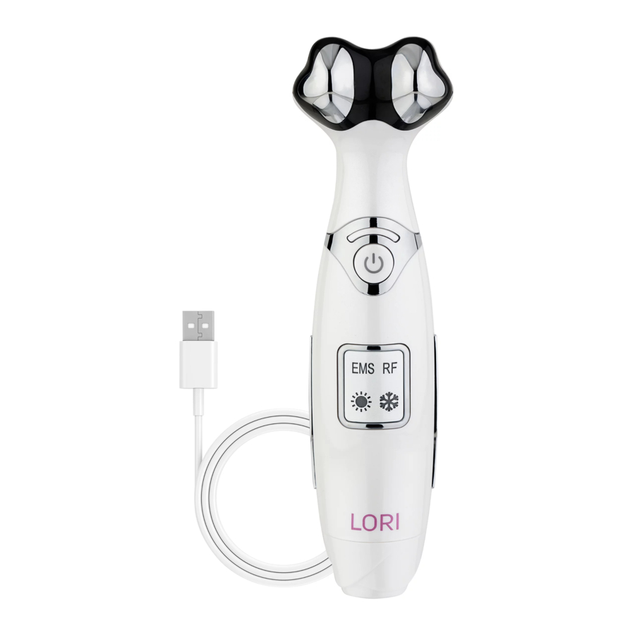 SPA SCIENCES LORI - Smart Sonic Facial Wand Quick Start Guide