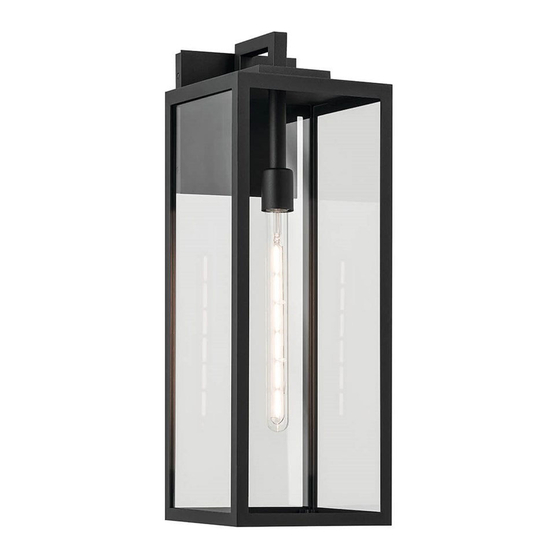 Kichler Lighting Branner Instruction Sheet