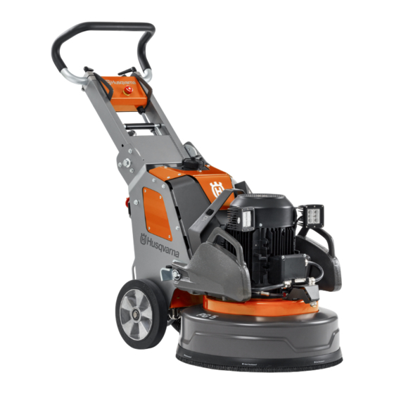 Husqvarna PG 5 Workshop Manual