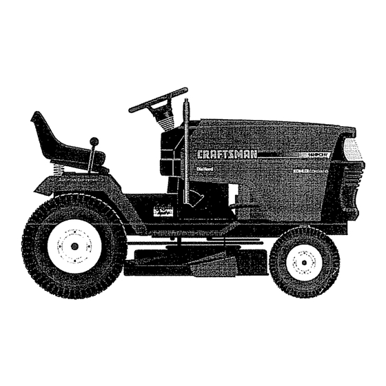 Craftsman EZ3 917.258590 Owner's Manual