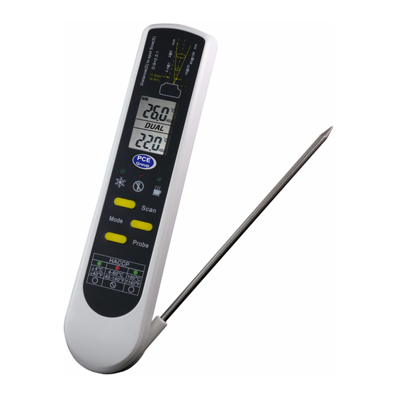 PCE Instruments PCE-IR-100 User Manual
