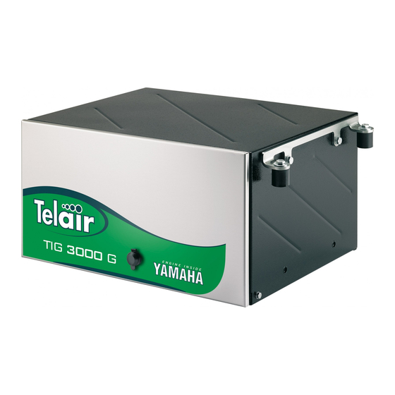 Telair TIG 3000G Use And Maintenance Manual