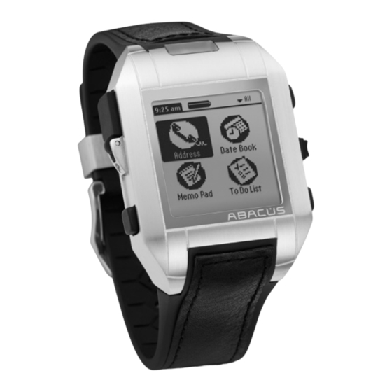 Fossil Wrist PDA Manual