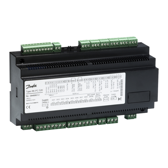 Danfoss AK-PC 520 Instructions Manual