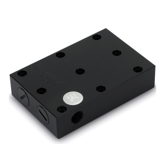 ekwb EK-FC Terminal Installation Manual