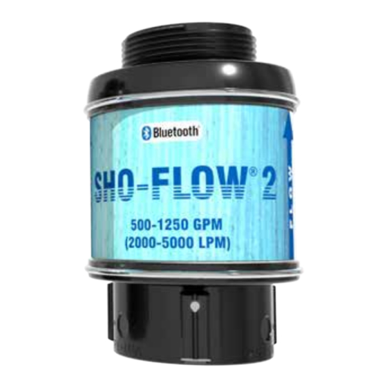 TFT SHO-FLOW 1 Instructions For Installation, Operation And Maintenance