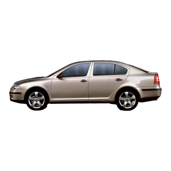 Skoda OCTAVIA TOUR - 11-10 Owner's Manual