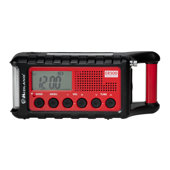 Midland Radio ER300 Owner's Manual