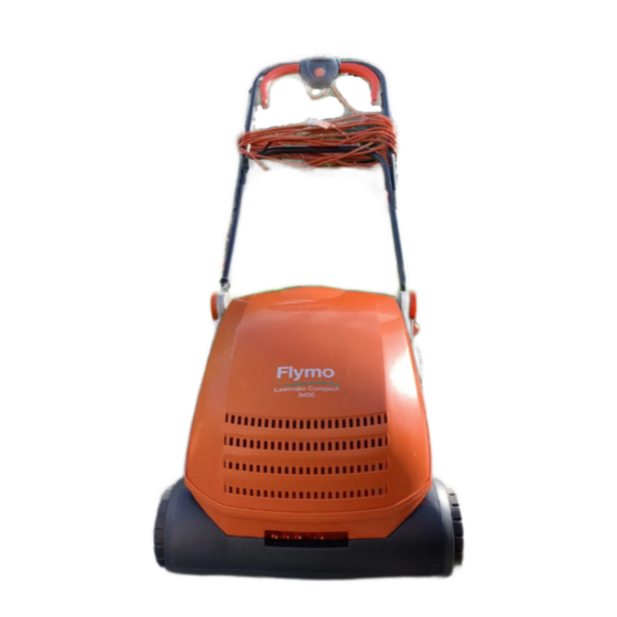 Flymo Lawnrake Original Instructions Manual