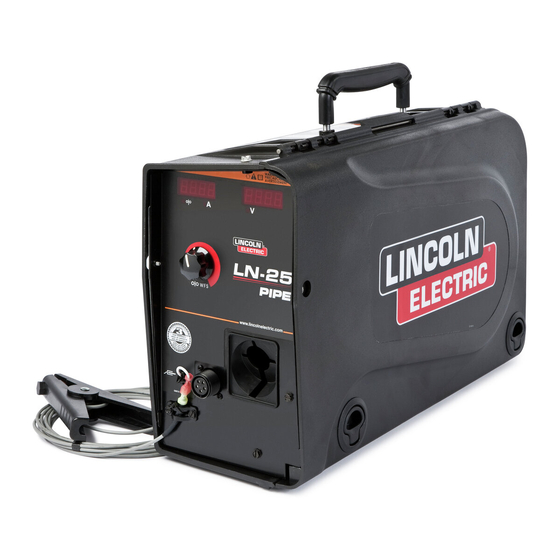 Lincoln LN-25 IRONWORKER Operator's Manual