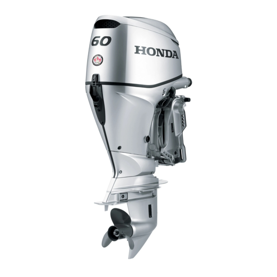 Honda BF60A Owner's Manual
