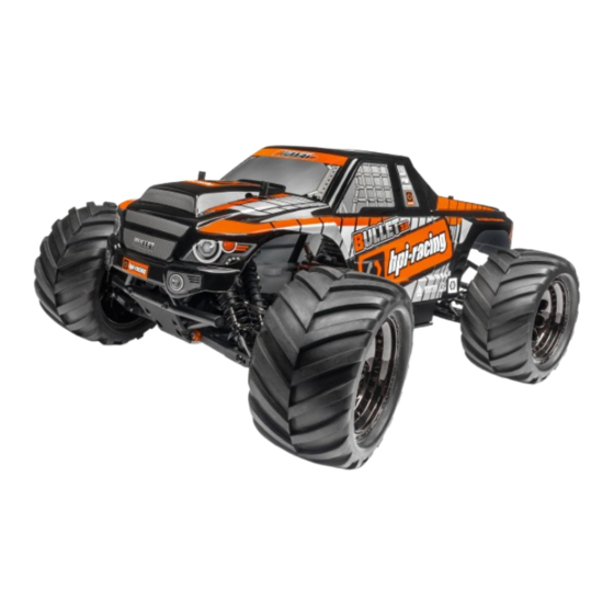 HPI Racing Bullet 3.0 Instruction Manual