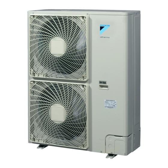 Daikin ERHQ011BAV3 Installation Manual