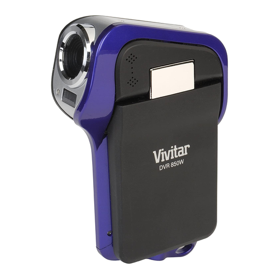 Vivitar DVR 850W User Manual