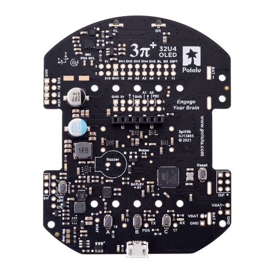 Pololu 3pi+ 32U4 Schematic Diagram