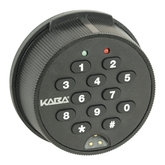 Kaba Mas AUDITCON 2 Series Safe Lock Manuals