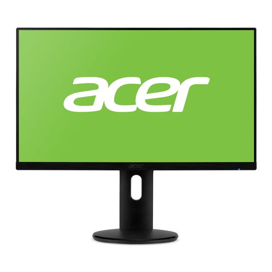 Acer ET1 ET241Ybi Quick Start Manual