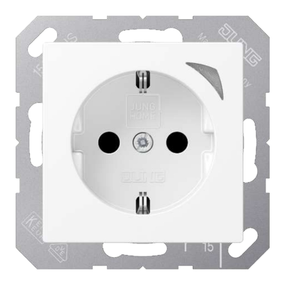 Jung SCHUKO BT 1521S Series Operating Instructions Manual