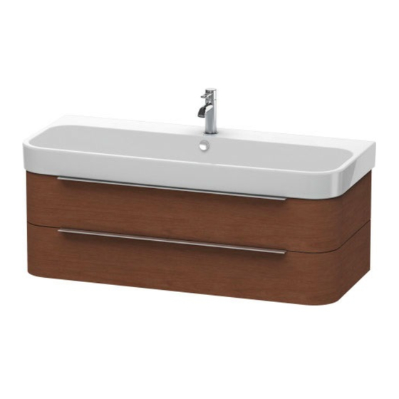 DURAVIT Happy D.2 H2 6367 Installation Instructions Manual