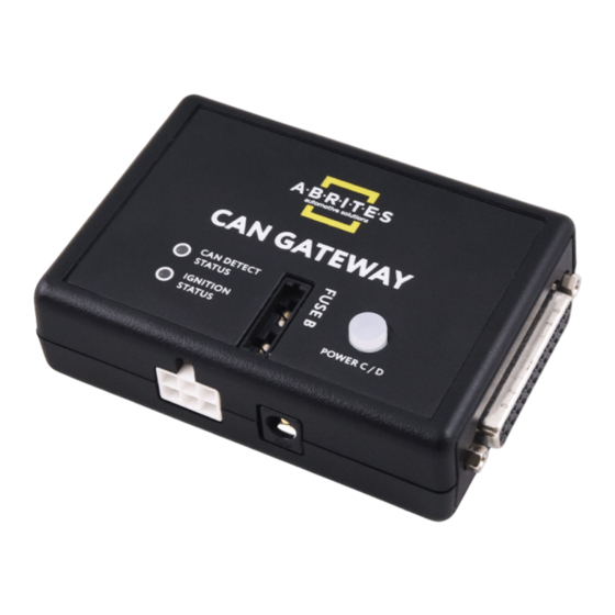 ABRITES CAN Gateway Manuals