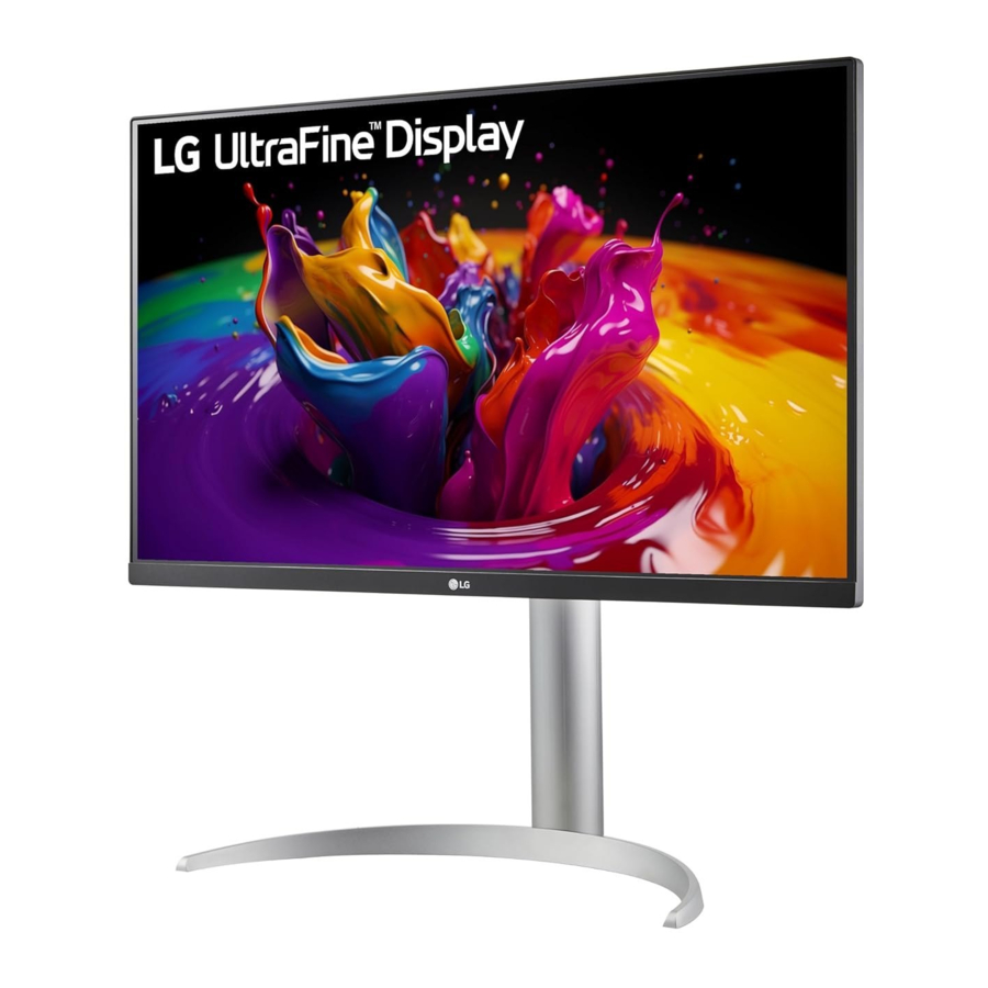 LG 27UP850, 27BP85U, 27UP850N, 27BP85UN, 27UP850K Manual