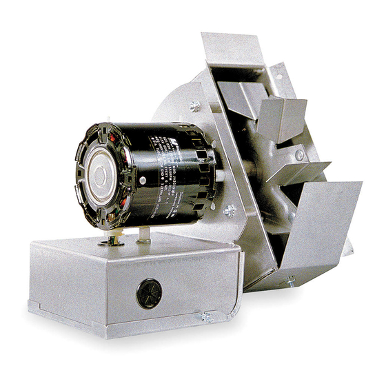 TJERNLUND DJ-3, D-3, HD, I, IL, XL DRAFT INDUCER 8504003 REV A 0700 Installation Instructions Manual