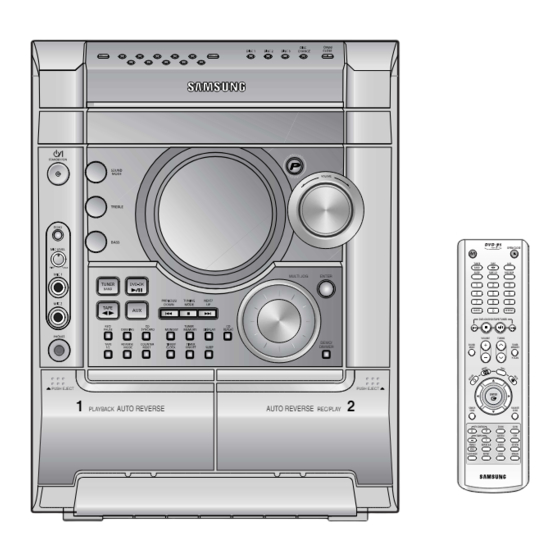 Samsung MAX-KT75 Instruction Manual