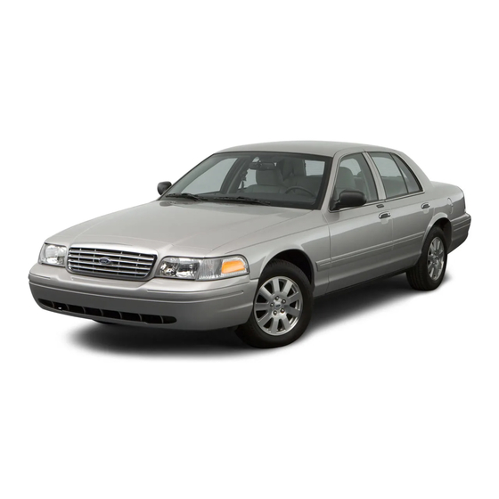 Ford Crown Victoria 2007 Supplement Manual