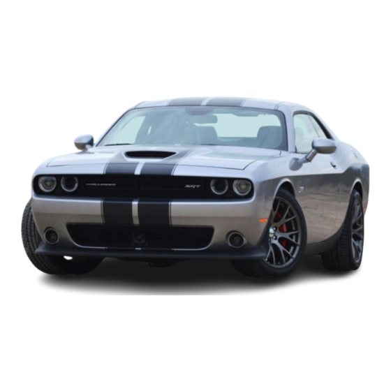 Dodge SRT Hellcat Owner's Manual