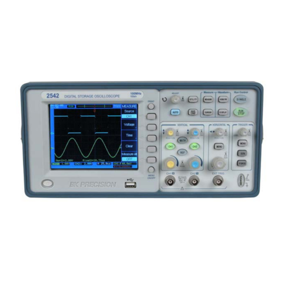 BK Precision 2540 User Manual
