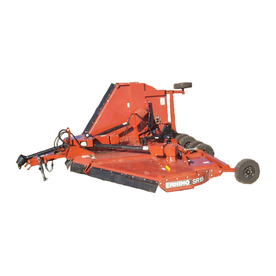 User Manuals: Rhino SR15M Rotary Mower