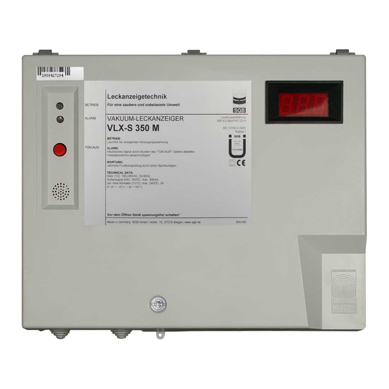 SGB VLX-S 350 M Documentation