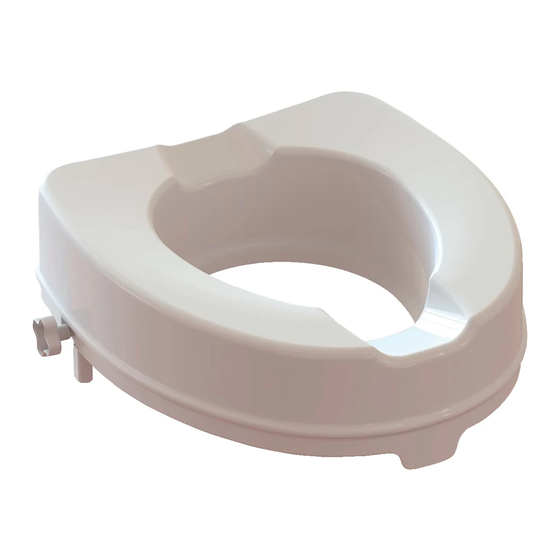 Rehaforum MEDICAL Toilet Seat Raiser RFM Quick Start Manual