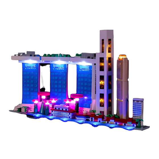 LIGHT MY BRICKS 21057 Installation Manual
