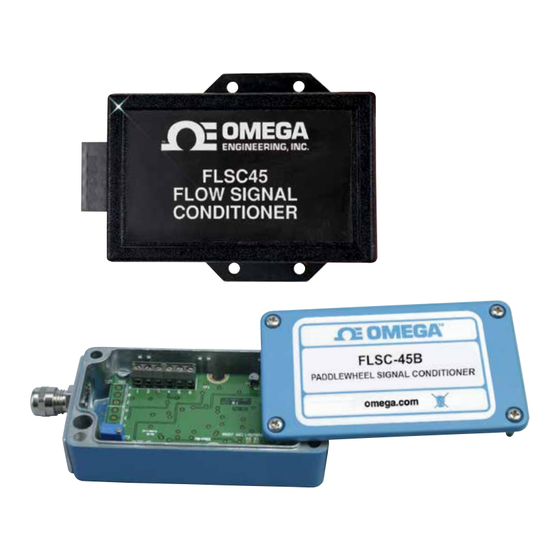 Omega FLSC-45 Manuals