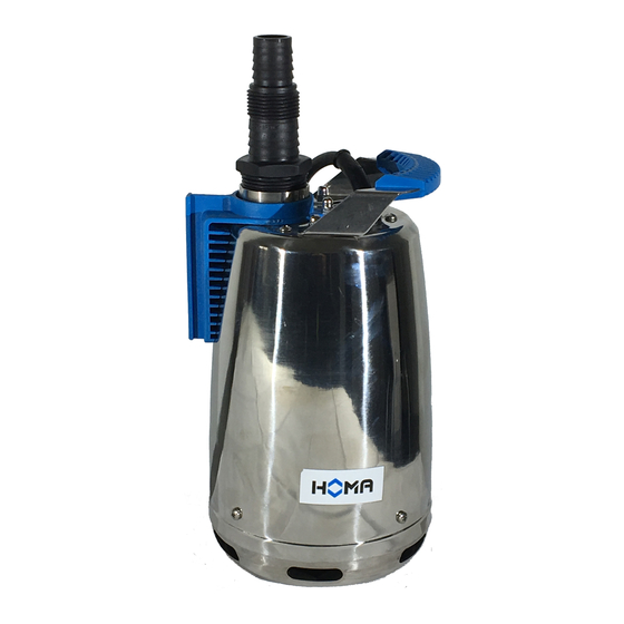 Homa CR 253 WA Original Instruction Manual