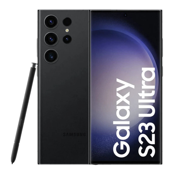 Samsung Galaxy S23 Ultra Quick Start Manual