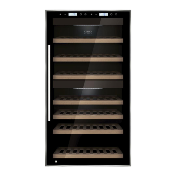 CASO DESIGN WineComfort Touch 66 Manuals