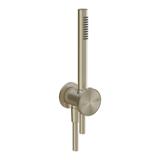 Gessi ORIGINI 66123 Manual