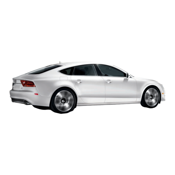 Audi S7 Getting To Know Manual