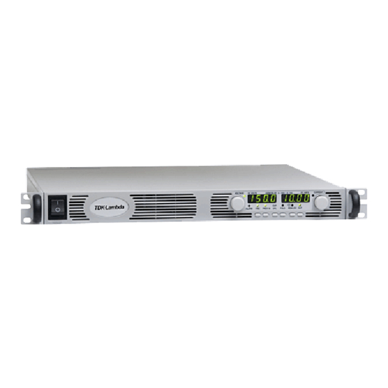 Lambda Genesys 1500W Technical Manual