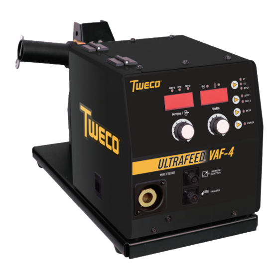 Tweco ULTRAFEED VAF-4 Operating Manual