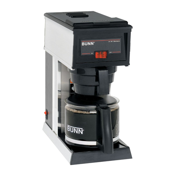 Bunn A-10 Manual