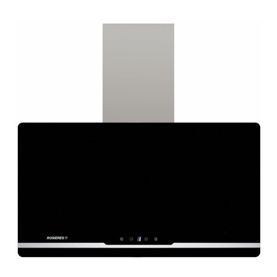 ROSIERES RVSPN98 Installation And User Manual