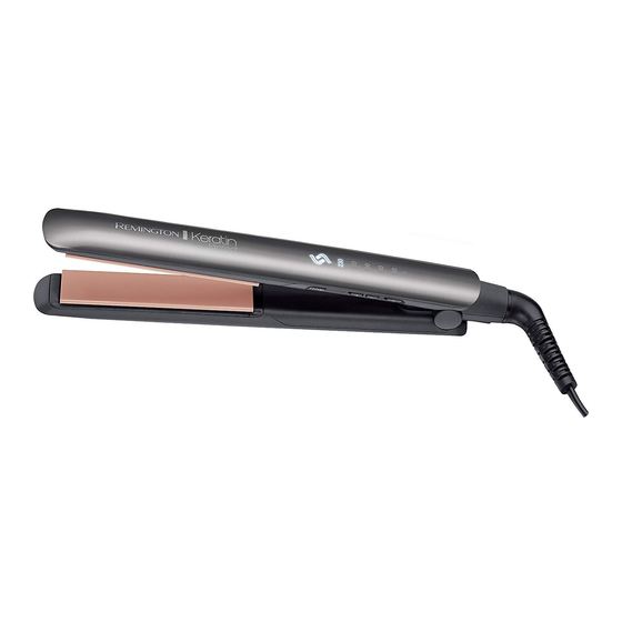 Remington Keratin Protect S8598 Quick Manual