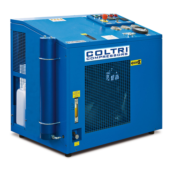 Coltri Compressors TROPICAL MARK1 MCH-13/ET Use And Maintenance Manual